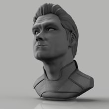 Homelander - proyecto del curso: Retrato 3D realista con ZBrush y KeyShot. Un proyecto de 3D, Modelado 3D y Diseño de personajes 3D de Kalel Juárez Padilla - 05.06.2023