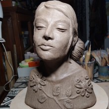 Mi proyecto del curso: Introducción a la escultura figurativa con arcilla. Artes plásticas, e Escultura projeto de Verónica Rodríguez - 10.06.2023
