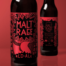 Malt Rage Craft Brewery. Design, Traditional illustration, Advertising, Motion Graphics, Photograph, Animation, Art Direction, Br, ing, Identit, Graphic Design, and Packaging project by Felix Avendaño - 06.11.2023