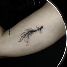 Mi proyecto del curso: Técnicas de tatuaje blackwork con línea fina. Desenho de tatuagens projeto de Sabrina Anahi Gomez - 11.06.2023