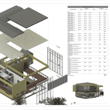 Mi proyecto del curso: Diseño y modelado arquitectónico 3D con Revit. Un proyecto de 3D, Arquitectura, Arquitectura interior, Modelado 3D, Arquitectura digital y Visualización arquitectónica de Maria Fernanda Cardona Ospina - 12.06.2023