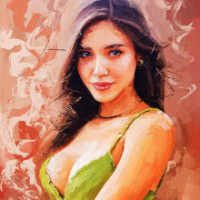 My Project in Portrait Painting: Fashion Model Malissia Sirica by Rod Lovell. Design, Traditional illustration, Advertising, Photograph, Br, ing, Identit, Fashion, Painting, Pencil Drawing, Drawing, Fashion Design, Fashion Photograph, Portrait Photograph, Digital Illustration, Watercolor Painting, Portfolio Development, Portrait Illustration, Portrait Drawing, Realistic Drawing, Artistic Drawing, Decoration, Instagram, Acr, lic Painting, Interior Decoration, Brush Painting, Instagram Photograph, Oil Painting, Digital Drawing, Digital Painting, Figure Drawing, Self-Portrait Photograph, Gouache Painting, Matte Painting, Decorative Painting, Br, Strateg, Colored Pencil Drawing, and Fashion Illustration	 project by Rod Lovell - 06.14.2023