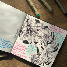 My project for course: Daily Sketching for Creative Inspiration. Ilustração tradicional, Esboçado, Criatividade, Desenho, e Sketchbook projeto de audleyimagines - 18.06.2023
