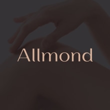 Allmond Visual Identity - Beauty Products. Un proyecto de Dirección de arte, Br, ing e Identidad y Packaging de Ehsan Moradi - 26.06.2023