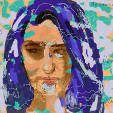 My project for course: Experimental Oil Painting Techniques for Portraiture. Un proyecto de Bellas Artes, Pintura, Ilustración de retrato y Pintura al óleo de Joyce Yiu - 26.06.2023