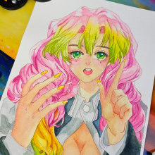 My project for course: Manga-style Portraits in Watercolor. Traditional illustration, Character Design, Comic, Watercolor Painting, Portrait Illustration, and Manga project by Lee Cantago - 06.28.2023