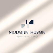 Modern Haven - Visual Identity for a decoration Brand. Un proyecto de Diseño, Br e ing e Identidad de BREUIL Amélie - 28.06.2023