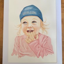 Watercolour Portrait. Traditional illustration, Fine Arts, Painting, Watercolor Painting, and Portrait Illustration project by Lyndsay Stephenson - 06.04.2023