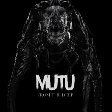 Mutu - Creature Design for Paul Gerrard Design Studios LTD. Un proyecto de Cine, vídeo, televisión, 3D, Concept Art y Diseño de personajes 3D de Andrew Entwistle - 03.07.2023