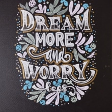 My project for course:  Intro to Hand-Lettering for Inspirational Quotes. Tipografia, Caligrafia, Lettering, Desenho tipográfico, H, e Lettering projeto de erika.holicova - 03.07.2023