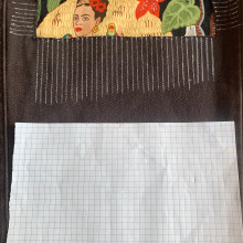 My project for course: Introduction to Japanese Sashiko Stitching. Un proyecto de Moda, Bordado, Tejido, DIY, Upc, cling y Diseño textil de Annette Sale - 03.07.2023