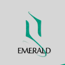 Emerald logo. Un proyecto de Br, ing e Identidad y Diseño de logotipos de fura_vae - 01.01.2021
