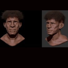 Meu projeto do curso: Retrato 3D realista com ZBrush e KeyShot. Un proyecto de 3D, Modelado 3D y Diseño de personajes 3D de Hailei Cristina - 04.07.2023