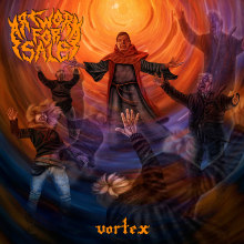 Vortex [Pre-made Metal Album Artwork for Sale]. Un proyecto de Ilustración tradicional e Ilustración digital de evilraven - 08.07.2023