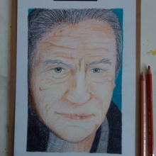 My project for course: Realistic Portrait with Coloured Pencils. Traditional illustration, Fine Arts, Pencil Drawing, Drawing, Portrait Illustration, Portrait Drawing, Realistic Drawing, Artistic Drawing, and Colored Pencil Drawing project by Claire Birnie - 07.09.2023