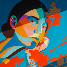 Portraits. Handmade illustrations. Un proyecto de Pintura e Ilustración de retrato de Rocio Montoya - 25.02.2019