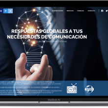 GPS Comunicación Website (Propuesta de Rediseño). UX / UI, and Web Design project by Oscar Villalba González - 07.11.2023