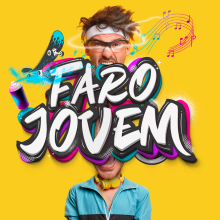 Design para Faro Jovem. Calligraph, Lettering, Instagram, Digital Lettering, 3D Lettering, and Social Media Design project by Caje Design - 05.01.2023