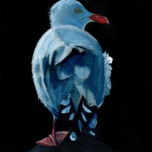 My project for course: Classical Oil Painting for Naturalist Bird Portraiture. Fine Arts, Painting, Oil Painting, and Naturalistic Illustration project by Ira Theobold - 10.05.2023