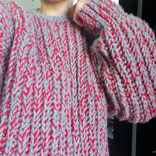 Meu projeto do curso: Crochê: crie roupas com apenas uma agulha. Un proyecto de Moda, Diseño de moda, Tejido, DIY, Crochet y Diseño textil de diananneves - 13.07.2023