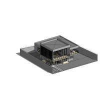Proyecto del Curso: Casa DOM con Revit. 3D, Architecture, Interior Architecture, 3D Modeling, Digital Architecture, and ArchVIZ project by Gustavo César González Tamariz - 11.04.2022