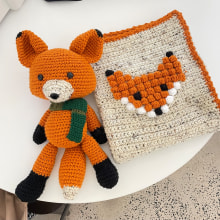 My project for course: Amigurumi Animals with Crochet. Un proyecto de Diseño de juguetes, Tejido, DIY, Crochet, Amigurumi y Diseño textil de Tuesday-Rose Mullings - 04.07.2023