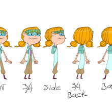 Mi proyecto del curso: Diseño de personajes para animación con Photoshop. Animação, Design de personagens, e Animação de personagens projeto de Luis Gerardo Puente Arce - 21.01.2023