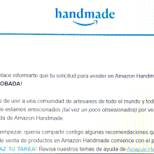 Mi proyecto del curso: Técnicas de venta en Amazon Handmade & Catálogo. Un proyecto de Marketing, Marketing Digital, e-commerce y Business de Angel Morales - 15.07.2023