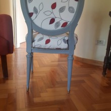 Mi proyecto del curso: Restauración y tapizado de sillas. Un proyecto de Artesanía, Diseño, creación de muebles					, Diseño de interiores, DIY, Carpintería, Upc y cling de paulaandreabellon - 19.07.2023