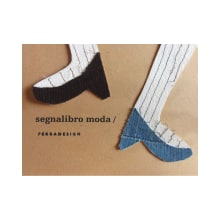 Segnalibro Moda. Design, Advertising, Art Direction, Br, ing, Identit, Arts, Crafts, Graphic Design, Packaging, and Paper Craft project by Cecilia Perra - 07.20.2023
