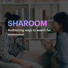 Sharoom: Room renting mobile application. UX / UI, Web Design, Mobile Design, e Design digital projeto de Yun Min Koay - 28.03.2023