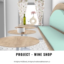 My project for course: Interior Design: Planning Meaningful Spaces. Un proyecto de Diseño de interiores y Diseño de espacios de Kristýna Hrášková - 22.07.2023