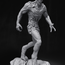 My project for course: Sculpting in ZBrush: From Concept Art to the Final Creature. 3D, Modelagem 3D, Videogames, Concept Art, e Design de personagens 3D projeto de Maciek Fechner - 24.07.2023