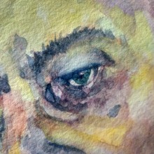 Mi Proyecto del curso: Caricatura en acuarela. Un proyecto de Ilustración tradicional, Pintura a la acuarela, Ilustración de retrato y Dibujo de Retrato de Daniela Callegari - 06.07.2020
