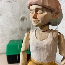 Mi proyecto del curso: Fabricación de marionetas de madera desde cero. Arts, Crafts, and Woodworking project by Albert Comas - 06.25.2023