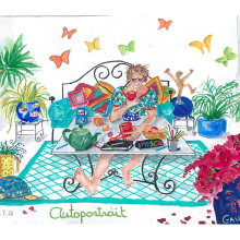 My project for course: Exploratory Sketchbook: Find Your Drawing Style. Traditional illustration, Sketching, Creativit, Drawing, Watercolor Painting, Sketchbook, and Gouache Painting project by Catherine Hunter - 07.29.2023