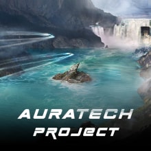 Auratech project. Un proyecto de Cine, vídeo, televisión, Concept Art, Diseño de videojuegos y Desarrollo de videojuegos de Martin Šantrůček - 02.08.2023