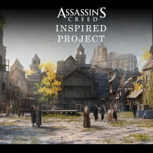 Assassin's Creed inspired project. 3D, Art Direction, Concept Art, and Game Development project by Martin Šantrůček - 08.02.2023
