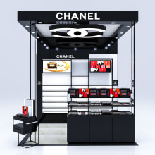 Chanel Shop in Shop. Un progetto di Pubblicità, 3D, Br, ing, Br, identit e Eventi di Abdulrahman Sayed - 03.08.2023