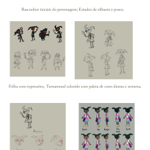 Meu projeto do curso: Design de personagens para animação com Photoshop. Animação, Design de personagens, e Animação de personagens projeto de Rosana Schoeps - 03.08.2023