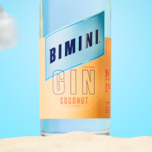 Bimini Coconut Gin. Photograph, Art Direction, Product Design, Set Design, Food Photograph, and Commercial Photograph project by Zeke Franco - 08.04.2023