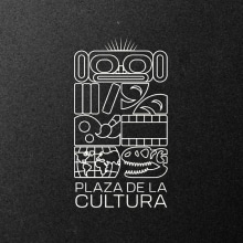 Logo Plaza de la Cultura - República Dominicana. Un proyecto de Diseño, Br, ing e Identidad y Diseño gráfico de Librael Henriquez - 05.08.2023