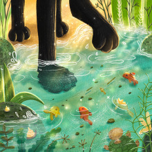 My project for course: Children’s Illustration with Procreate: Paint Magical Scenes. Traditional illustration, Digital Illustration, Children's Illustration, Digital Painting, and Picturebook project by Olya Romanchuk - 07.31.2023