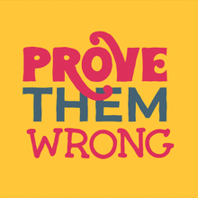 Prove Them Wrong: Expressive Typography in Motion with After Effects. Motion Graphics, Animation, T, pograph, 3D Animation, Kinetic T, and pograph project by Hala Abdul Rahim - 08.06.2023