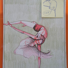Mi proyecto del curso: Dibujo de la figura humana en poses expresivas. Fine Arts, Sketching, Drawing, Sketchbook, and Figure Drawing project by Fran Di Benedetto - 08.12.2023