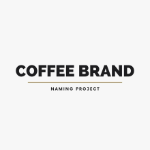 Coffee Project - Naming Process. My project for course: Fundamentals of Memorable Brand Naming. Br, ing, Identit, Creative Consulting, Design Management, and Naming project by Matias Marinaro - 08.17.2023