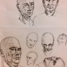 My project for course: Classical Portrait Drawing: The Renaissance Man’s Method. Artes plásticas, Esboçado, Desenho, Desenho de retrato, Desenho realista, e Desenho artístico projeto de Yoshiko Märki - 19.08.2023