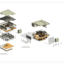 My project for course: 3D Architectural Design and Modeling with Revit _ Pamela Palma Ein Projekt aus dem Bereich 3D, Architektur, Innenarchitektur, 3-D-Modellierung, Digitale Architektur und ArchVIZ von PAMELA VIVIANA PALMA MARTINEZ - 19.08.2023