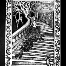 My project for: Fairy-Tale Illustration with Pen and Ink. Drawing, Artistic Drawing & Ink Illustration project by Sla Sindjelic - 08.21.2023
