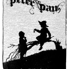 Peter Pan 1953. Traditional illustration, Fine Arts, Poster Design, and Engraving project by Bad Design CR - 08.21.2023